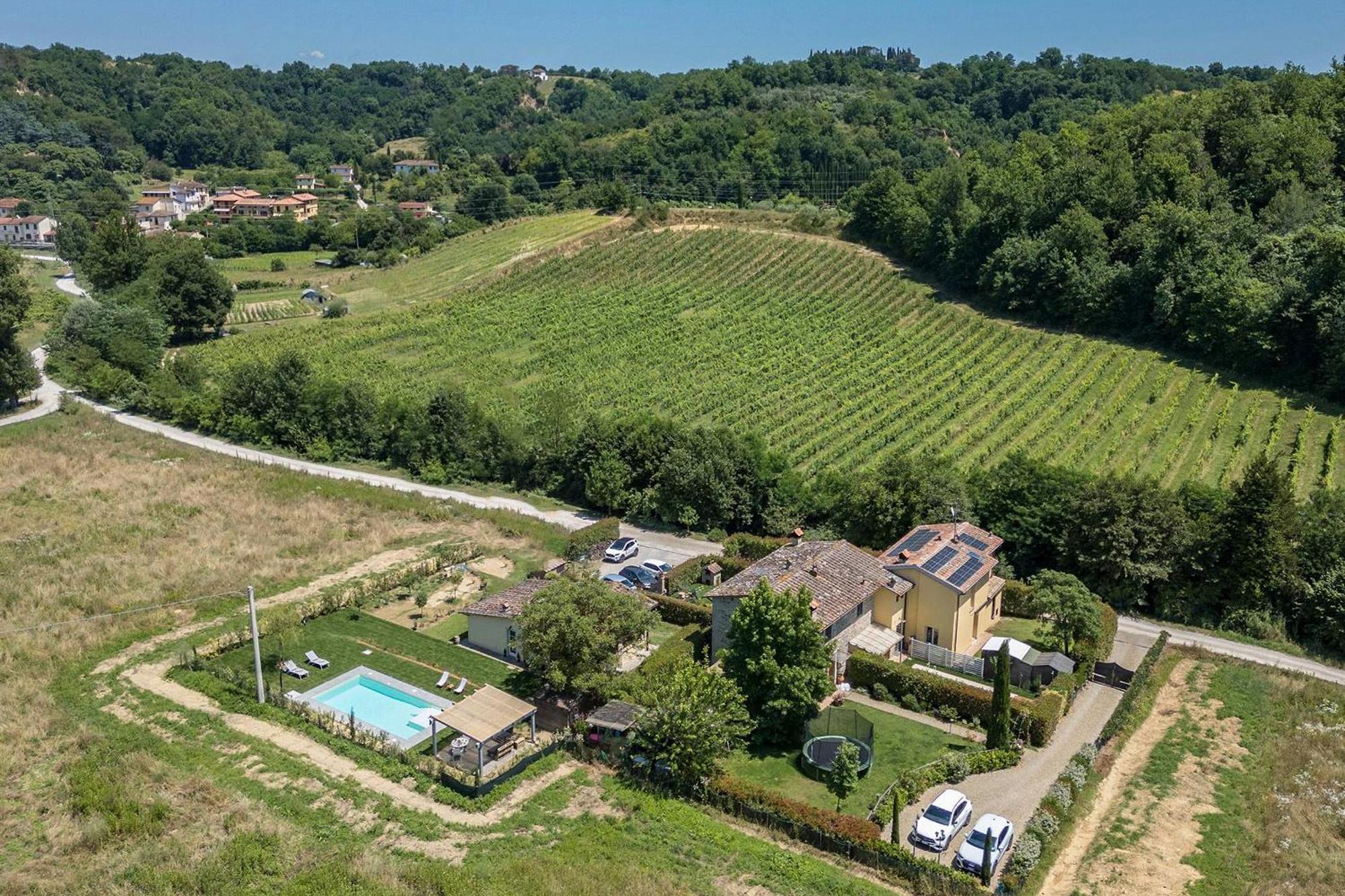 Il Fienile Toscano Villa Montevarchi Eksteriør billede