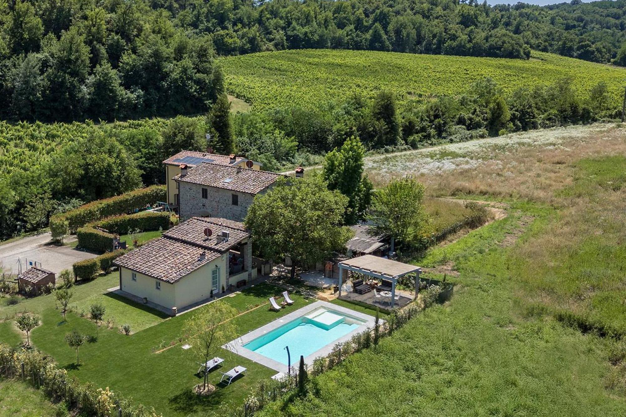 Il Fienile Toscano Villa Montevarchi Eksteriør billede